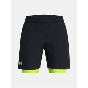 Černé kraťasy Under Armour UA Woven 2in1 Shorts obraz