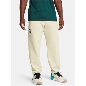 Krémové tepláky Under Armour Pjt Rock Hwt Terry Jgr obraz