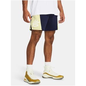 Tmavě modré sportovní kraťasy Under Armour Curry Splash Short obraz