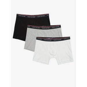 Sada tří pánských boxerek v bílé barvě Tommy Hilfiger Underwear obraz