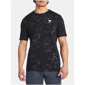 Černé pánské sportovní tričko Under Armour UA Project Rock Payoff Printed Graphic obraz