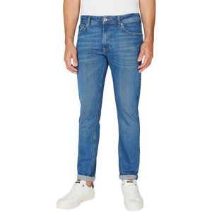 Modré pánské džíny tapered fit Pepe Jeans obraz