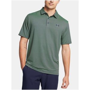 Petrolejové pánské tričko Under Armour UA Playoff 3.0 Stripe Polo obraz