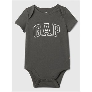 Černé klučičí baby body s logem GAP obraz