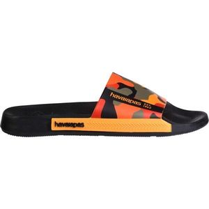 HAVAIANAS SLIDE PRINT Unisex pantofle, černá, velikost 45/46 obraz