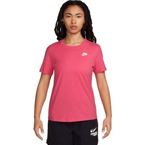 Nike SPORTSWEAR CLUB Dámské tričko, růžová, velikost obraz