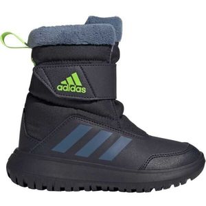 adidas WINTERPLAY C Dětské zimní boty, tmavě modrá, velikost obraz