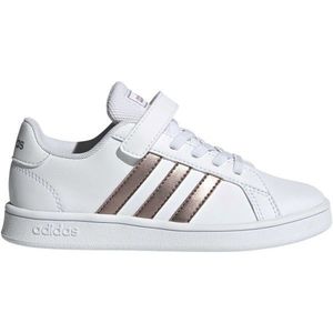 adidas GRAND COURT C Dětské tenisky, bílá, velikost obraz