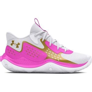 Under Armour JET23 Pánská basketbalová obuv, bílá, velikost 43 obraz