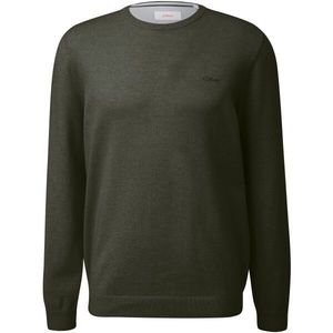 s.Oliver RLBS KNITTED PULLOVER NOOS Pánský svetr, khaki, velikost obraz