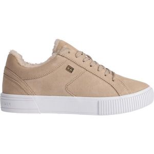 Tommy Hilfiger VULC SUEDE SNEAKER LO Dámské tenisky, béžová, velikost obraz