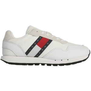 Tommy Hilfiger RETRO LEATHER TJM RUNNER Pánská volnočasová obuv, bílá, velikost obraz