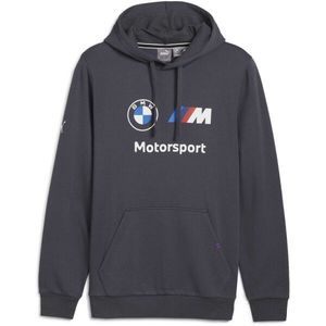 Puma BMW MOTORSPORT ESSENTIALS HOODIE Pánská mikina, tmavě šedá, velikost obraz