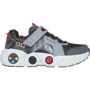 Skechers GAMETRONIX Dětská vycházková obuv, šedá, velikost obraz