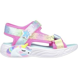 Skechers UNICORN DREAMS - MAJESTIC BLISS Dívčí sandály, růžová, velikost obraz