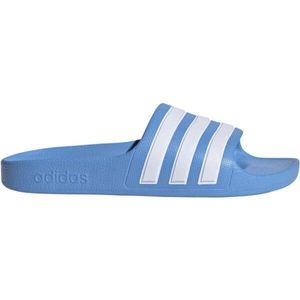 adidas ADILETTE AQUA K Dětské pantofle, modrá, velikost obraz