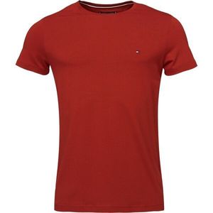 Tommy Hilfiger STRETCH SLIM FIT Pánské triko, červená, velikost obraz