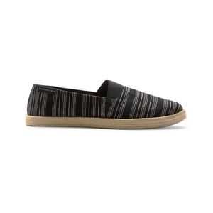 Quiksilver ESPADRILLED Pánské slip-on boty, černá, velikost 45 obraz