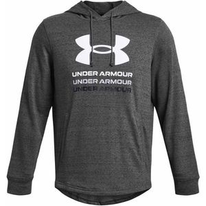 Under Armour RIVAL Pánská mikina, tmavě šedá, velikost obraz