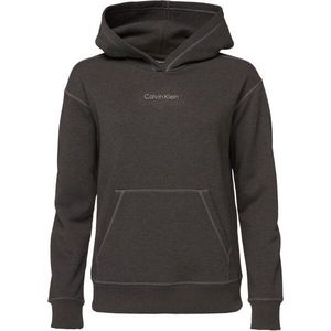 Calvin Klein PULLOVER HOODIE Dámská mikina, tmavě šedá, velikost obraz