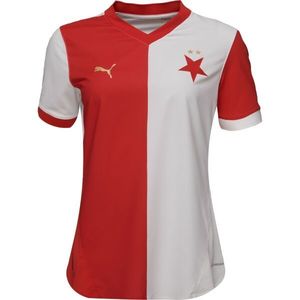 Puma SK SLAVIA INTL HOME JERSEY PROMO W SPONSOR Dámský fotbalový dres, červená, velikost obraz