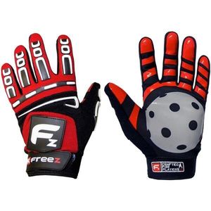 FREEZ GLOVES G-180 SR Florbalové brankářské rukavice, červená, velikost obraz