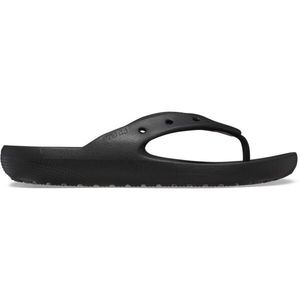 Crocs CLASSIC FLIP V2 Unisex žabky, černá, velikost 39/40 obraz