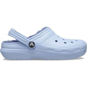 Crocs CLASSIC LINED CLOG T Dívčí nazouváky, světle modrá, velikost 25/26 obraz