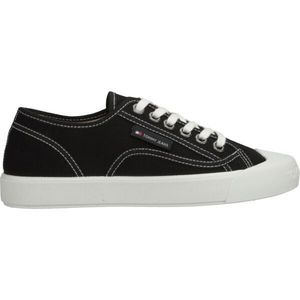 Tommy Hilfiger TJW FOXING SNEAKER CANVAS Dámské tenisky, černá, velikost obraz