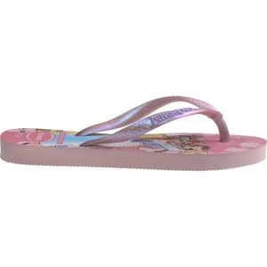 HAVAIANAS KIDS SLIM PRINCESS Dívčí žabky, růžová, velikost 37/38 obraz