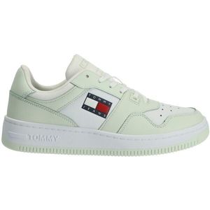 Tommy Hilfiger TOMMY JEANS RETRO BASKET WMN Dámské nízké tenisky, světle zelená, velikost obraz