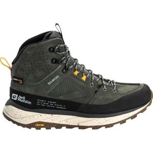 Jack Wolfskin TERRAQUEST TEXAPORE MID M Pánská treková obuv, zelená, velikost obraz