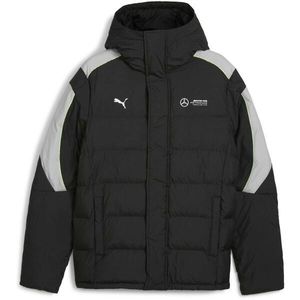 Puma MERCEDES-AMG PETRONAS F1 MT7+ ECOLITE PADDED JACKET Pánská zimní bunda, černá, velikost obraz