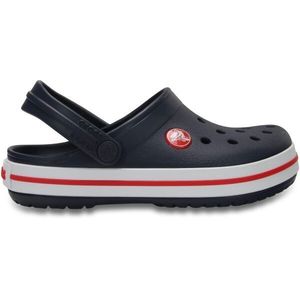 Crocs CROCBAND CLOG K Dětské pantofle, tmavě modrá, velikost 33/34 obraz