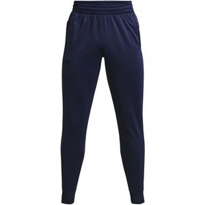 Modré pánské tepláky fleece joggers obraz