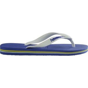 HAVAIANAS BRASIL LOGO Unisex žabky, modrá, velikost 39/40 obraz