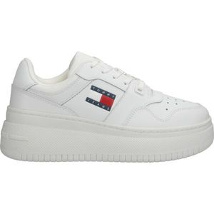 Tommy Hilfiger TJW RETRO BASKET FLATFORM ESS Dámské tenisky, bílá, velikost obraz