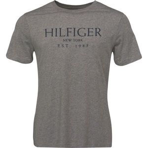 Tommy Hilfiger BIG HILFIGER TEE Pánské triko, tmavě šedá, velikost obraz