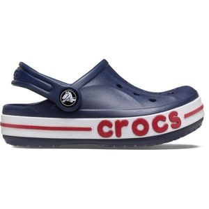 Crocs BAYABAND CLOG T Dětské pantofle, tmavě modrá, velikost 20/21 obraz