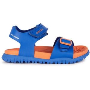 Geox J SANDAL FUSBETTO B. A Juniorské chlapecké sandály, modrá, velikost obraz