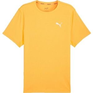 Puma RUN FAVORITE VELOCITY TEE Pánské sportovní triko, žlutá, velikost obraz