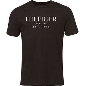 Tommy Hilfiger BIG HILFIGER TEE Pánské triko, černá, velikost obraz