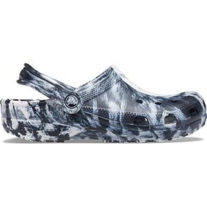 Crocs CLASSIC MARBLED CLOG Unisex nazouváky, černá, velikost 38/39 obraz