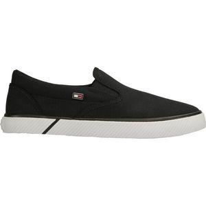 Tommy Hilfiger VULC CANVAS Dámská slip-on obuv, černá, velikost obraz