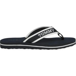 Tommy Hilfiger WEBBING POOL SLIDE Dámské žabky, tmavě modrá, velikost obraz