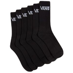 Vans CLASSIC CREW 6PK Pánské ponožky, černá, velikost obraz