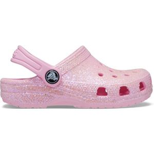 Crocs CLASSIC GLITTER CLOG T Dětské nazouváky, růžová, velikost 23/24 obraz