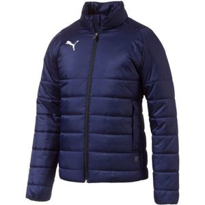 Puma LIGA CASUALS JACKET Pánská bunda, tmavě modrá, velikost obraz