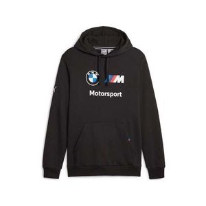 Puma BMW MOTORSPORT ESSENTIALS HOODIE Pánská mikina, černá, velikost obraz