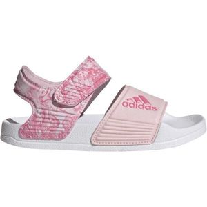 adidas ADILETTE SANDAL K Dětské sandály, růžová, velikost obraz